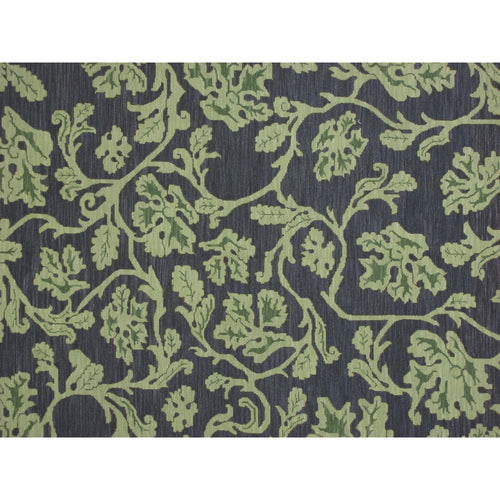 Soumak Design Hand Woven Wool Rug - 6' X 9'