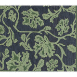 Soumak Design Hand Woven Wool Rug - 6' X 9'