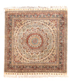 Excellent Beige Hereke Turkish Area Rug