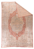 Antique Tabriz Haji Jalili Persian Area Rug