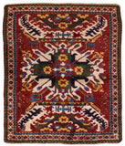 Antique Red Kazak Caucasian Russian Area Rug