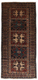 Antique Brown Shirvan/Cuba Caucasian Russian Area Rug