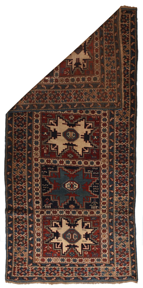 Antique Shirvan/Cuba Caucasian Russian Area Rug