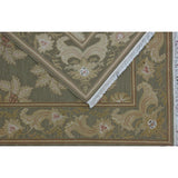 Soumak Design Hand Woven Wool Rug - 6' X 9'