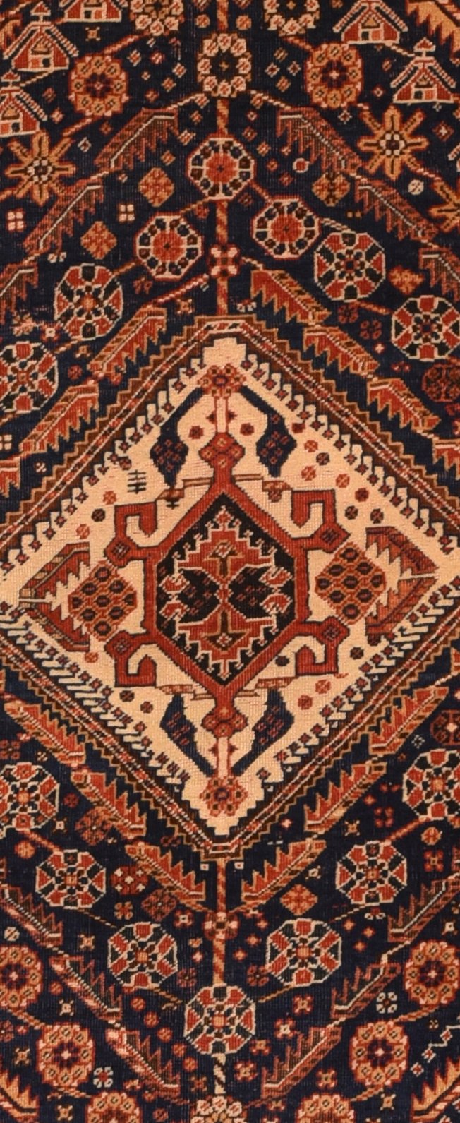 Antique Qashqai/Kashkai Persian Area Rug