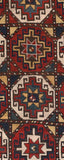 Antique Kazak Russain Area Rug