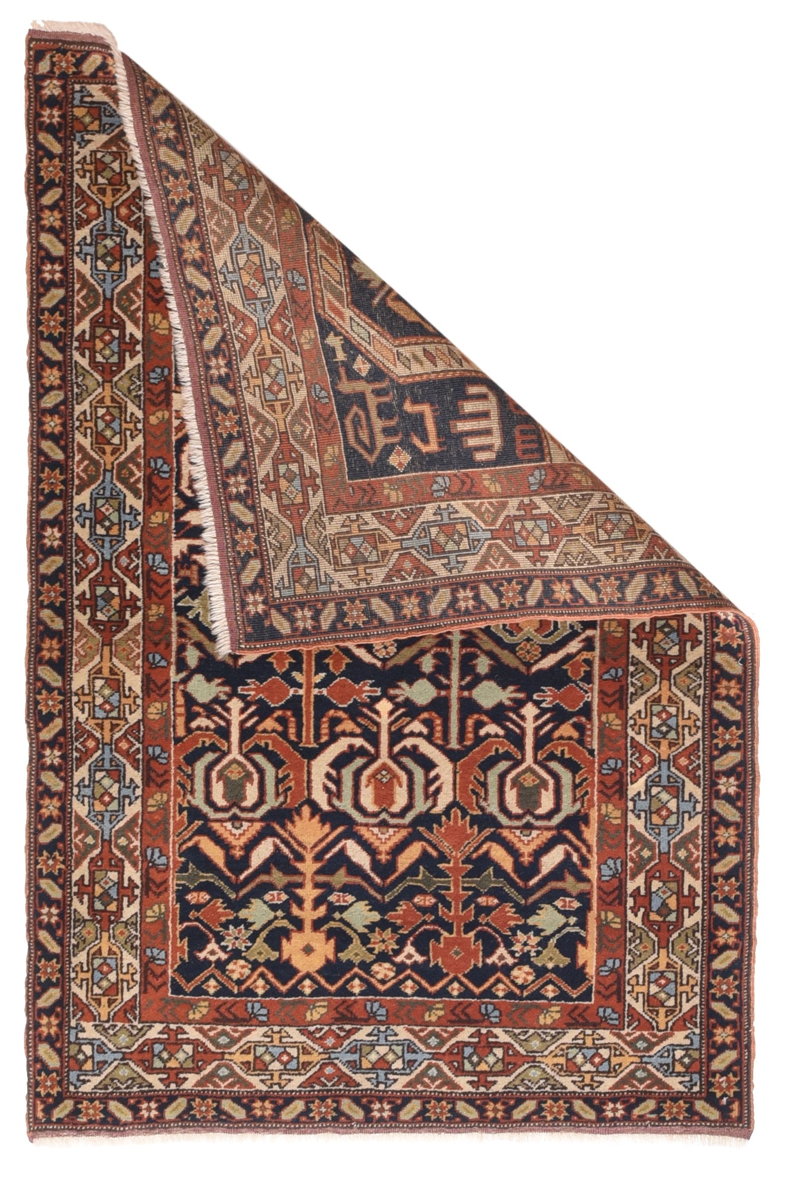 Antique Shirvan/Daghestan Russian Area Rug