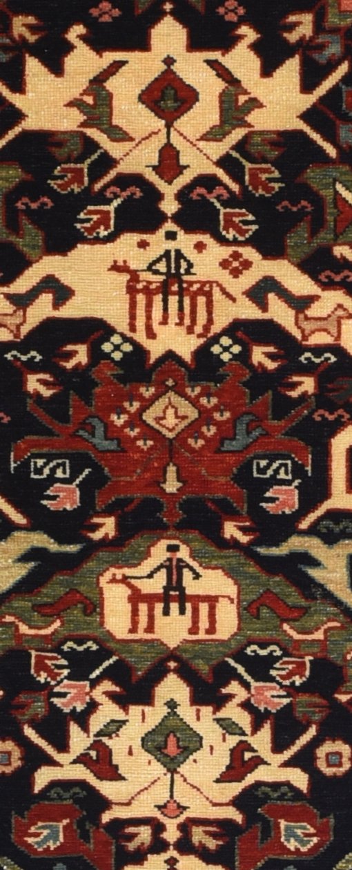 Vintage Shirvan Russian Area Rug