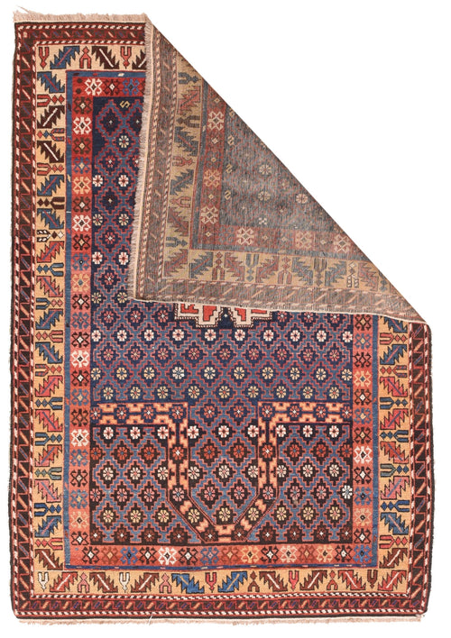 Antique Shirvan Caucasian Russian Area Rug