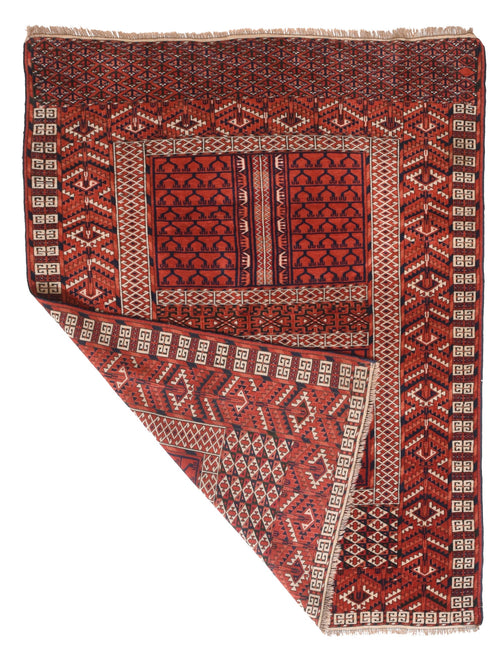 Fine Antique Kachli Bukhara Rug