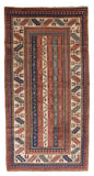 Antique Red Kazak/Ganjeh Russian Area Rug