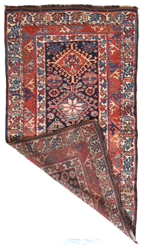Antique Lori Tribal Persian Area Rug