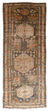 Antique Brown Shirvan Russian Area Rug