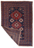 Antique Shirvan Russian Area Rug