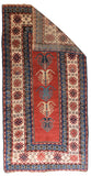 Antique Kazak Russian Area Rug