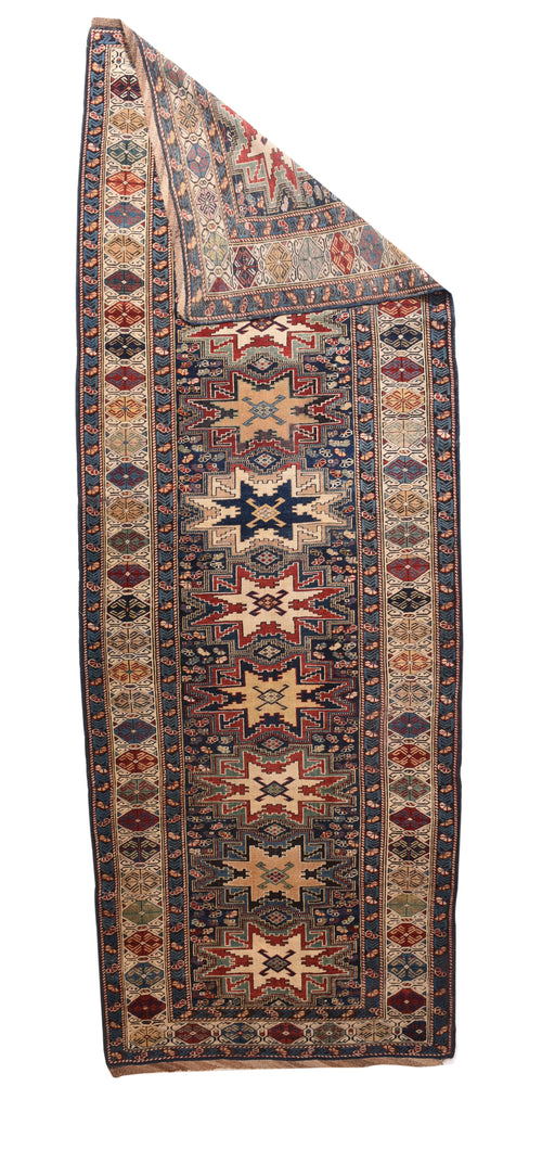 Antique Shirvan Russian Area Rug