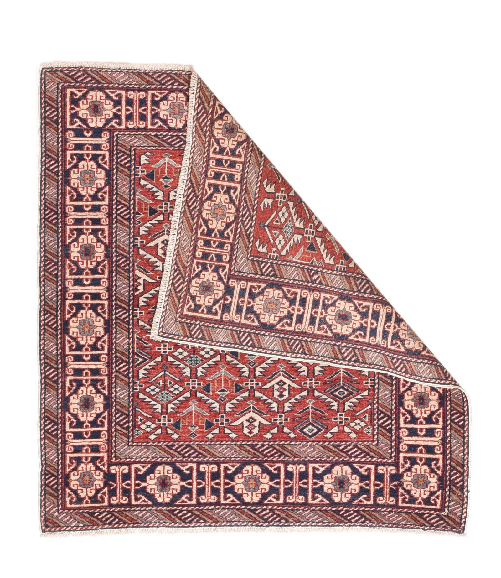 Antique Shirvan Russian Area Rug