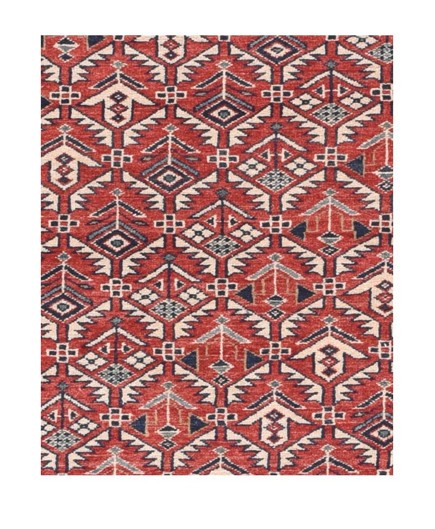 Antique Shirvan Russian Area Rug