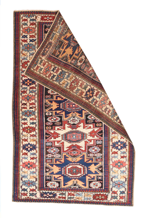 Antique Kuba Russian Area Rug
