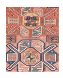Antique Kazak Russian Area Rug