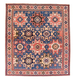 Antique Blue Shirvan Caucasian Russian Area Rug