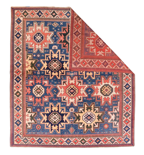 Antique Shirvan Caucasian Russian Area Rug