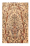 Antique Silk Herekeh Turkish Rug