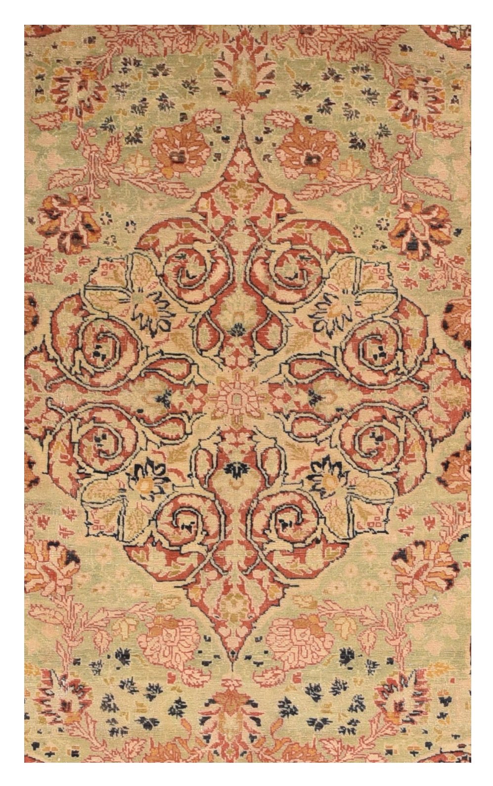Antique Tabriz Haji Jalili Persian Area Rug