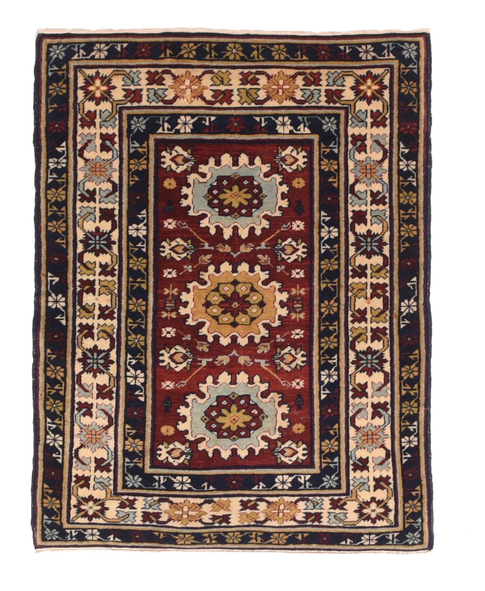 Antique Red Shirvan Kuba Russian, Area Rug