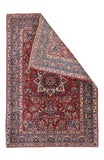 Antique Toudeshk Nain Persian Area Rug