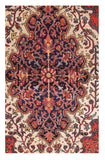 Antique Farahan Sarouk Persian Area Rug