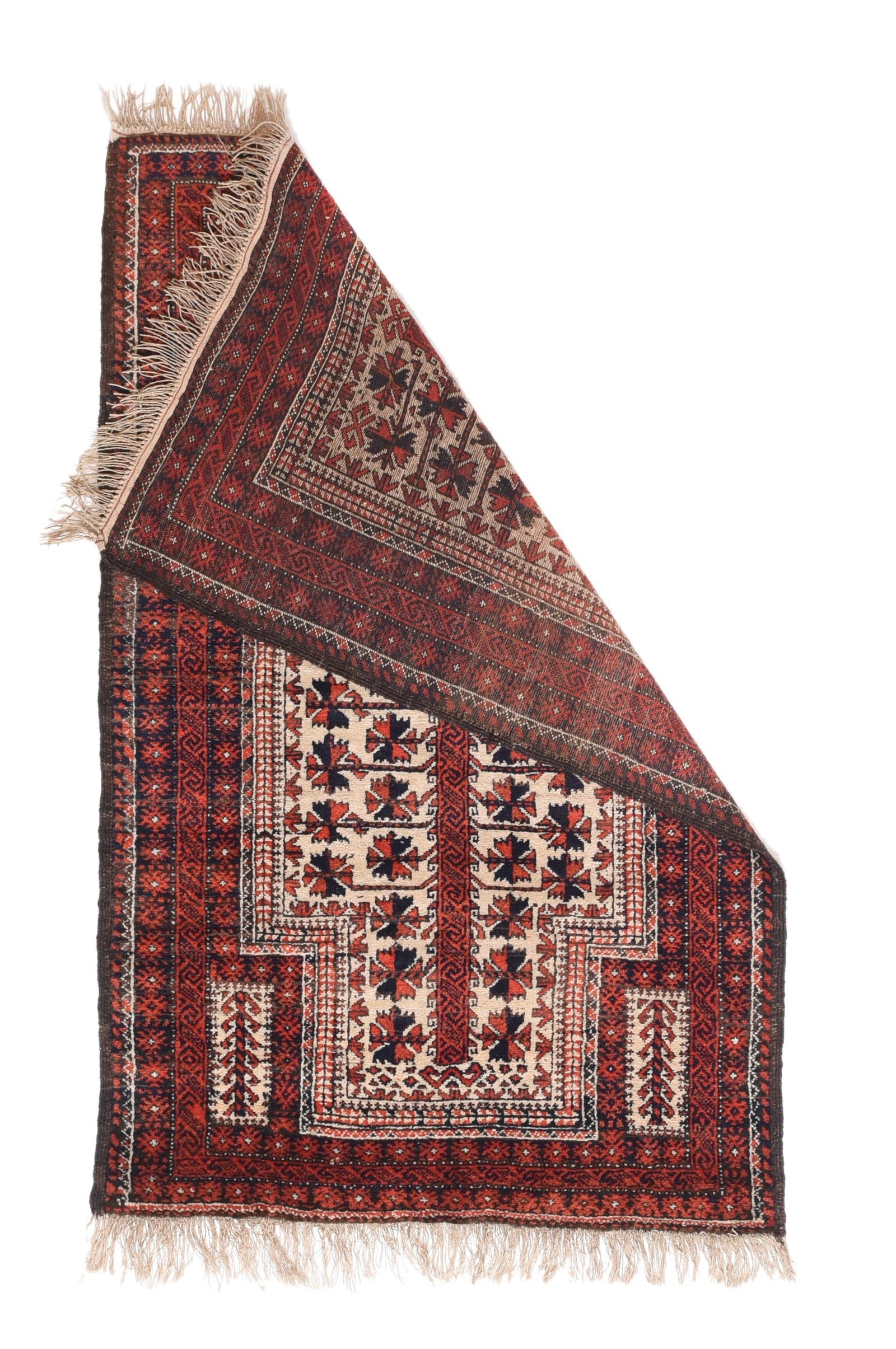 Antique Balouch Persian Scatter Rug