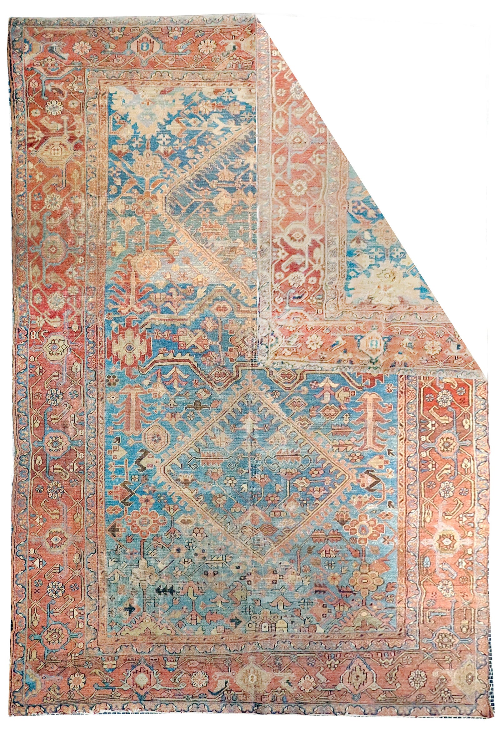 Hand Knotted Persian Heriz Serapi