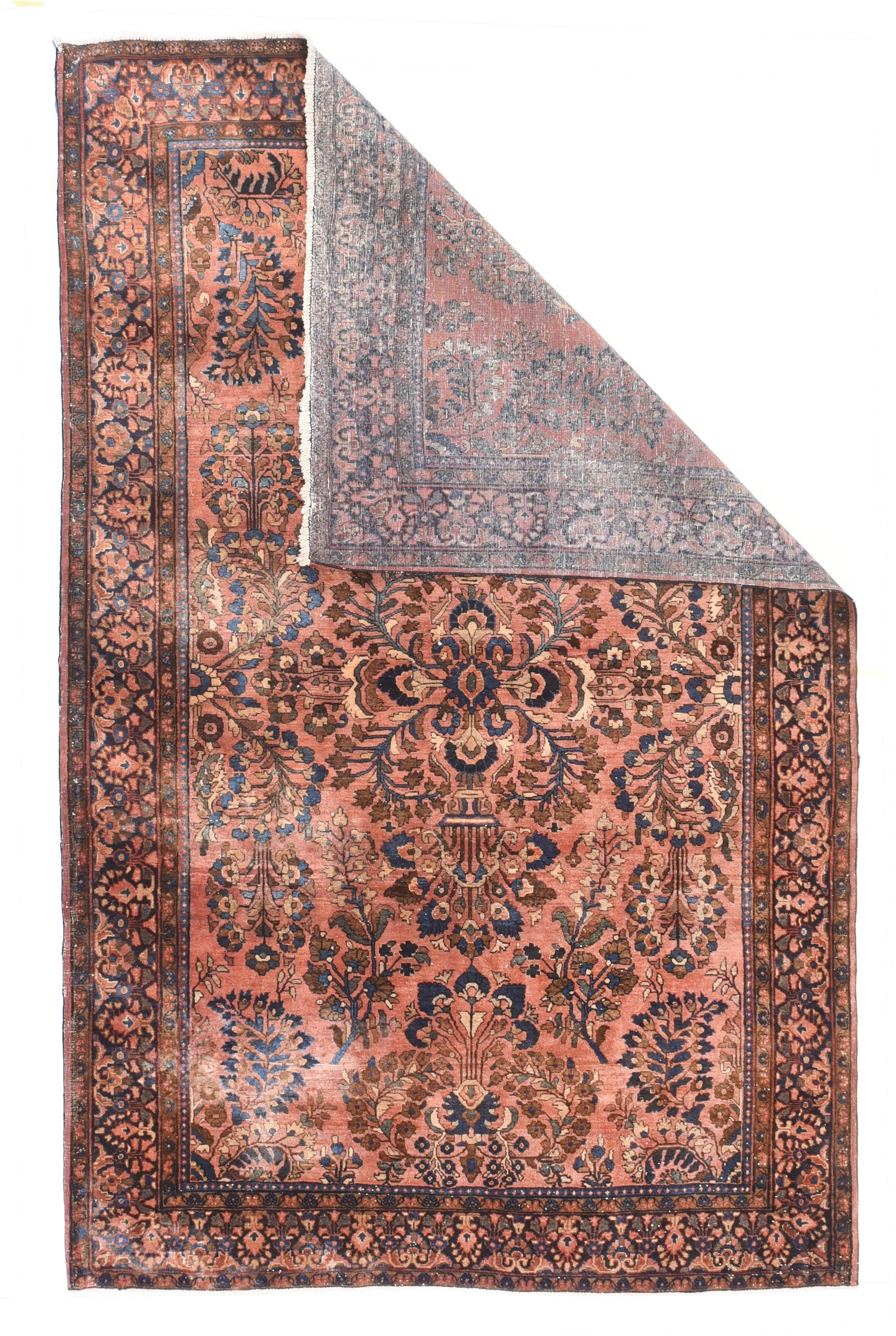 Antique Sarouk Persian Area Rug