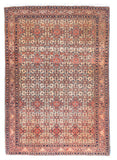 Antique Rust Tabriz Persian Area Rug