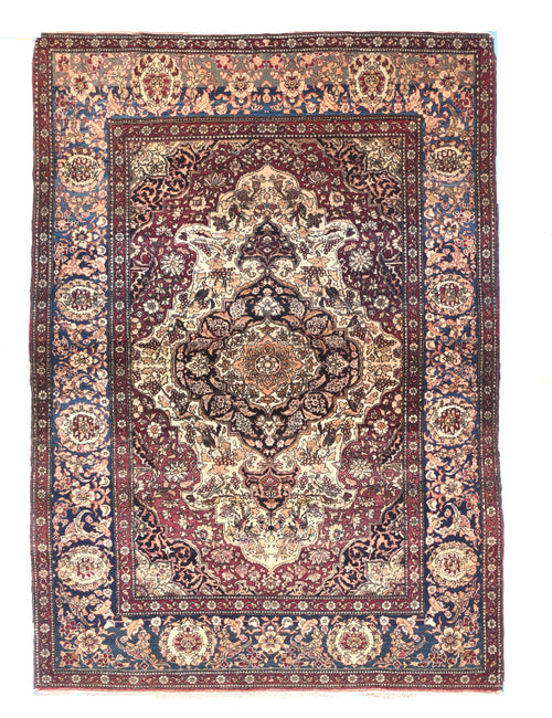 Antique Red Tehran Persian Area Rug