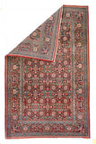 Antique Kashan Dabir Persian Area Rug