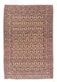 Antique Beige Tabriz Persian Area Rug
