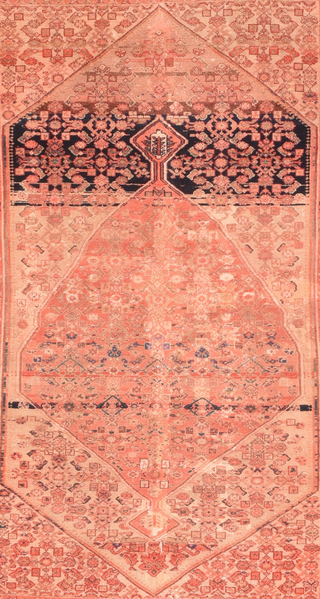 Antique Malayer Persian Area Rug
