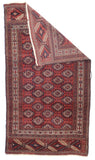 Antique Yomut ( Yomud ) Russain Turkemanstan Area Rug