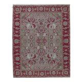 Soumak Design Hand Woven Wool Rug - 8' x 10'