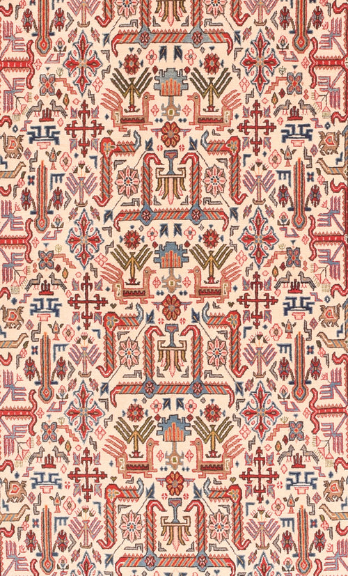 Semi Beige Tehran Persian Area Rug