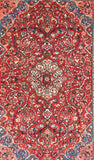 Semi Red Sarouk Persian Area Rug