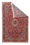 Semi Red Sarouk Persian Area Rug