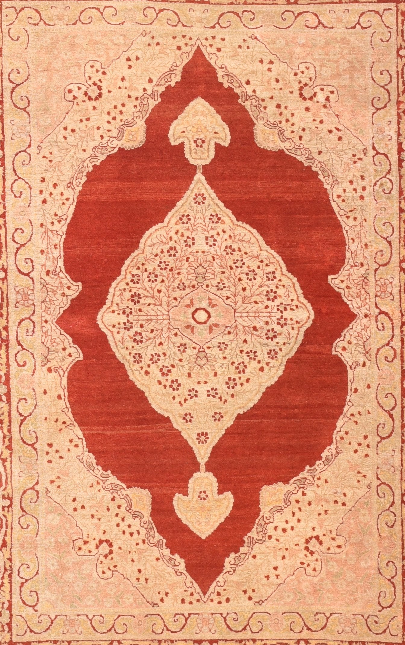 Antique Tabriz Haji Jalili Persian Area Rug