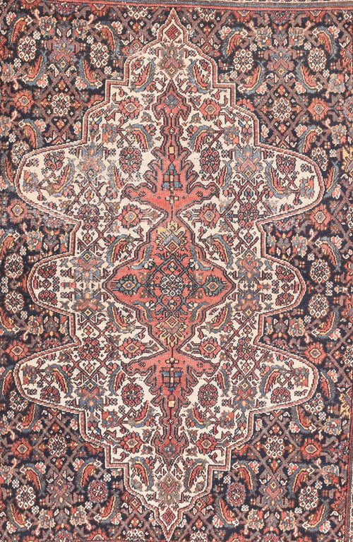 Antique Bibikabad Persian Tribal Rug