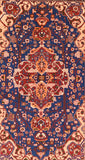 Semi Red Isfahan Persian Area Rug