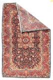 Semi Red Sarouk Persian Area Rug