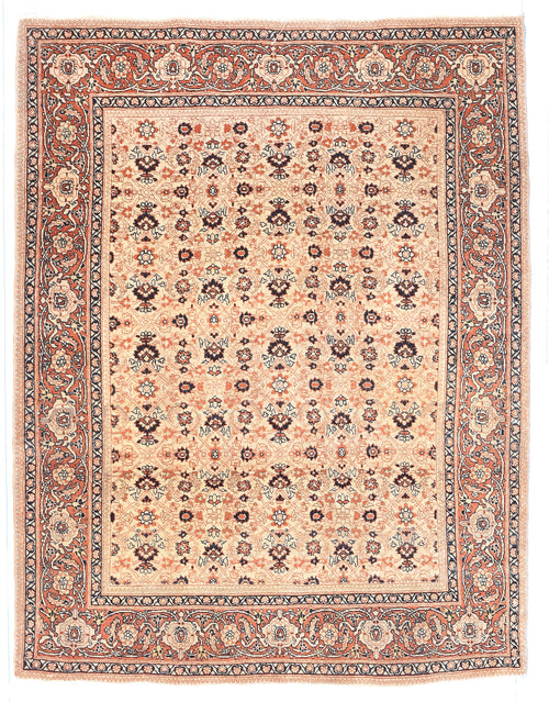 Excellent Beige Contemporary Area Rug