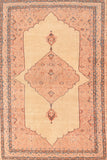 Antique Tabriz Haji Jalili Persian Area Rug
